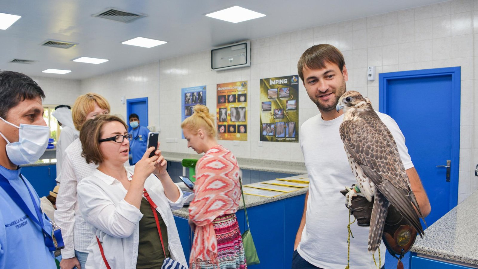 Falcon Hospital Tour in Abu Dhabi